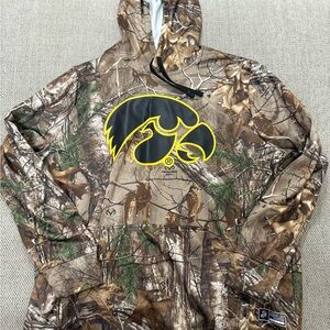 Iowa Hawkeye Camo Hoodie